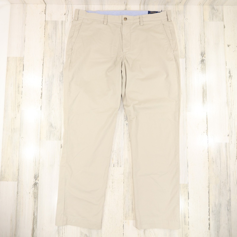 Polo Ralph Lauren Pants Mens 38 x 32 The Polo Chino Stretch Straight Fit